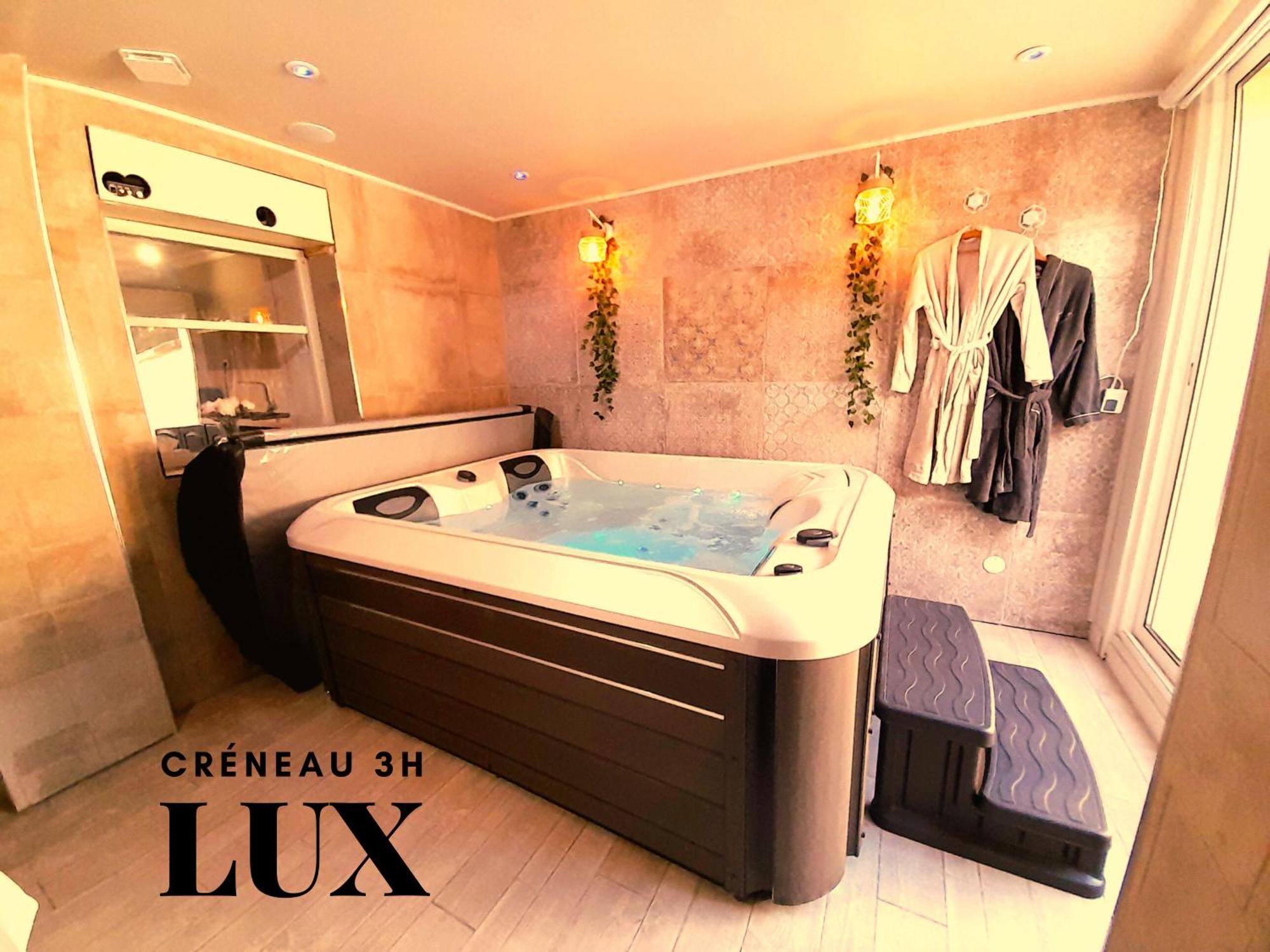 Lux, Chambre Spa Privatif Valenciennes Aulnoy-lez-Valenciennes Exteriér fotografie
